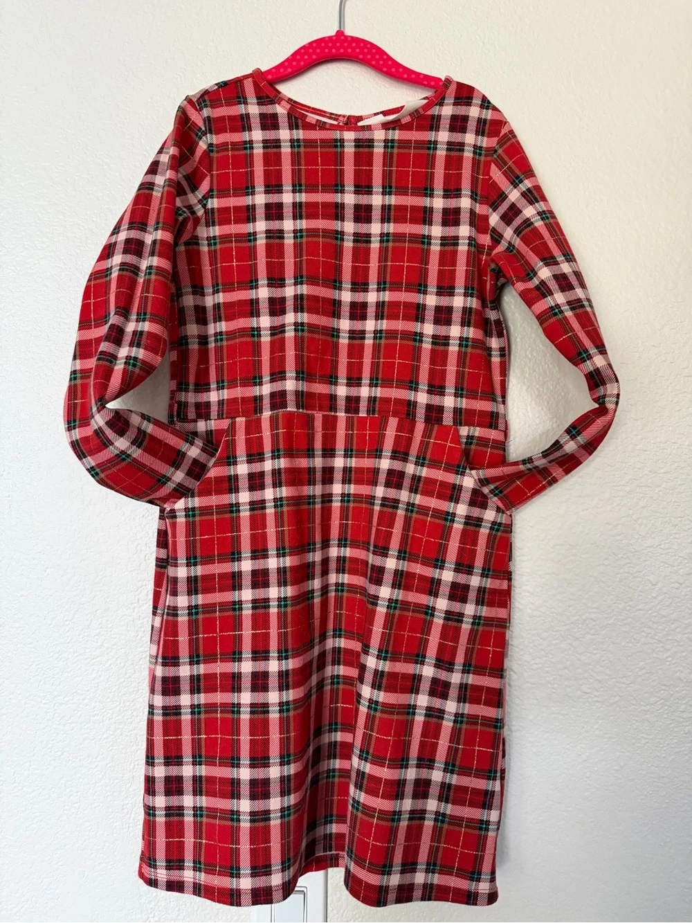 H&M plaid shift